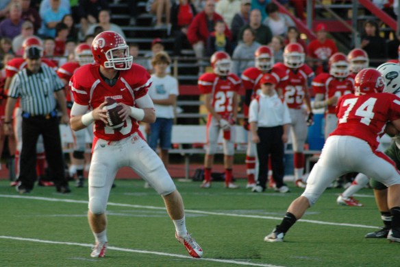 BHS Quarterback Nick Peabody